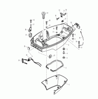 BOTTOM COWLING - 2 Strock for T40J